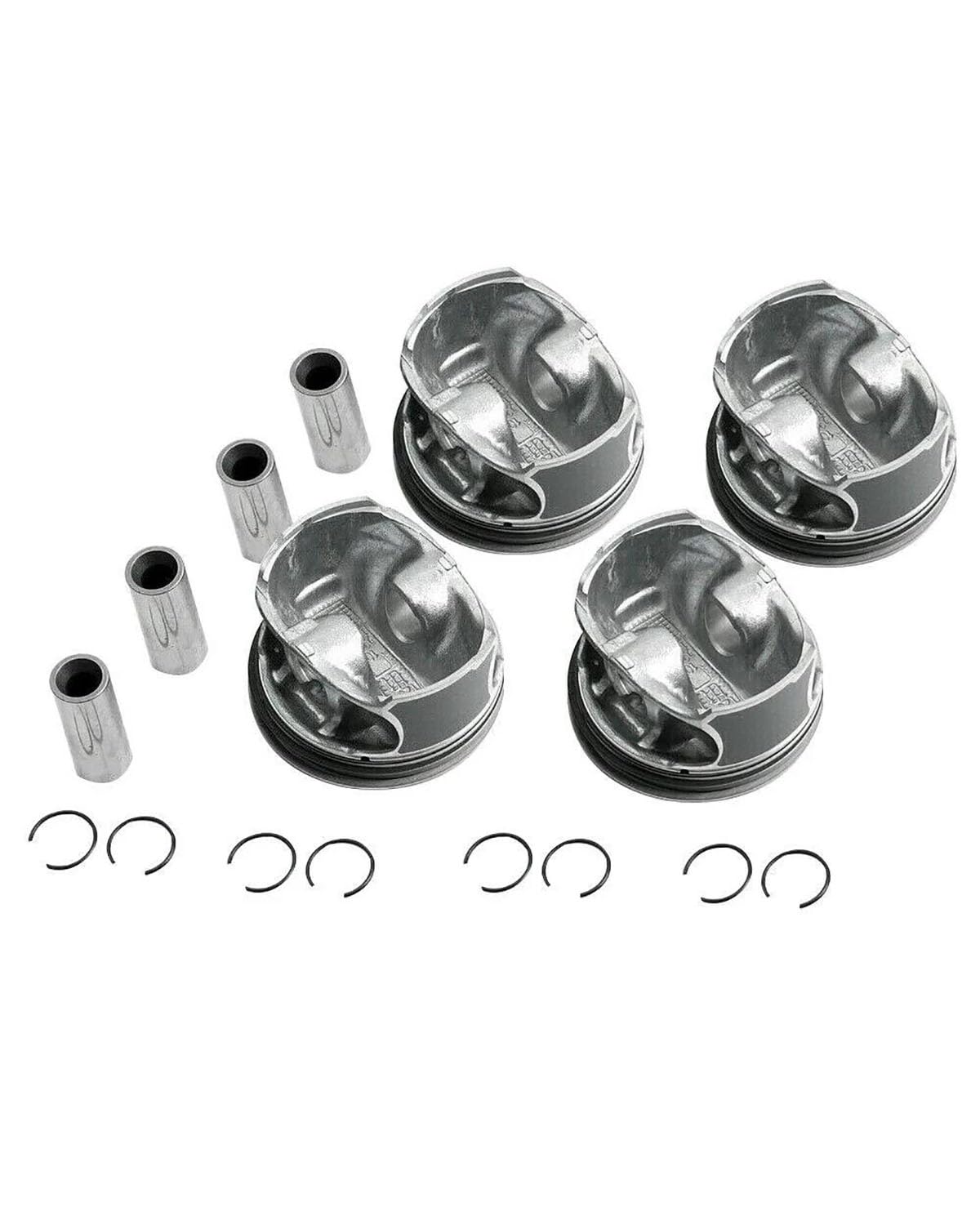 Piston moteur Für Benz C250 C300 W205 2.0 T M 274,920 2740371401 2740301617 2740300900 40862600 4 Stücke Kolben Ringe Set 83mm STD Piston Avec Bague von PPLKHS