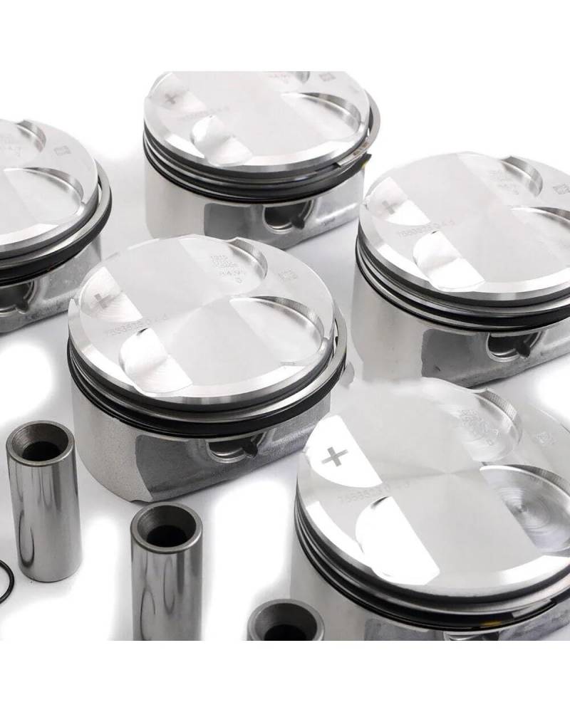 Piston moteur Für E90 E60 E83 125i 128i 130i 325i 328i 330i 528i 530i 630i Für X1 3.0L L6 N52 2005-2015 Kolbenringe Set 11257558528 10,7:1 Piston Avec Bague von PPLKHS