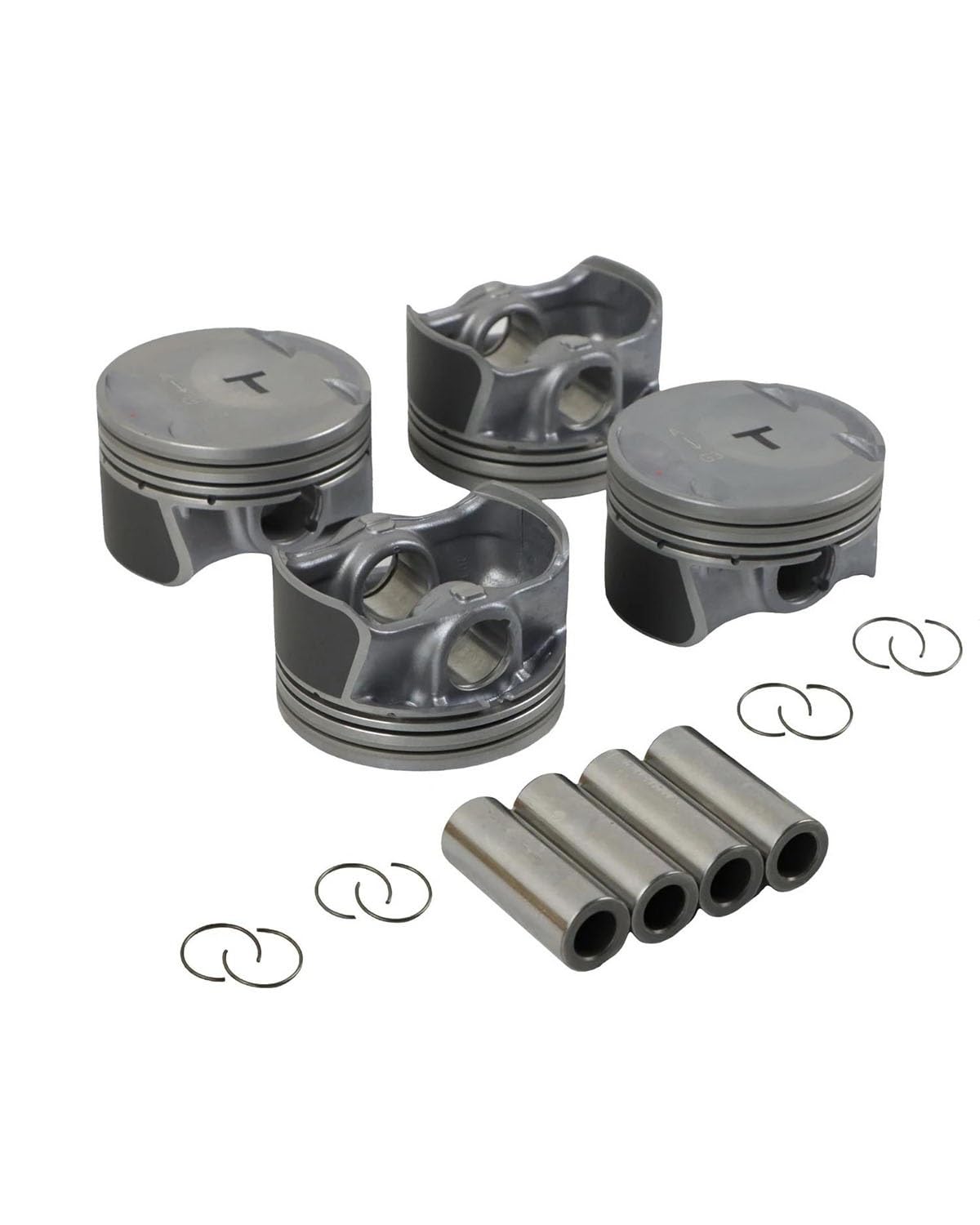 Piston moteur Für Hyundai Für Sonata Für Elantra Für Kia Für Sportage Für Sorento Optima KX7 2,0 T 23410-2G401 G4KH Motor Kolben Ringe Set Piston Avec Bague von PPLKHS