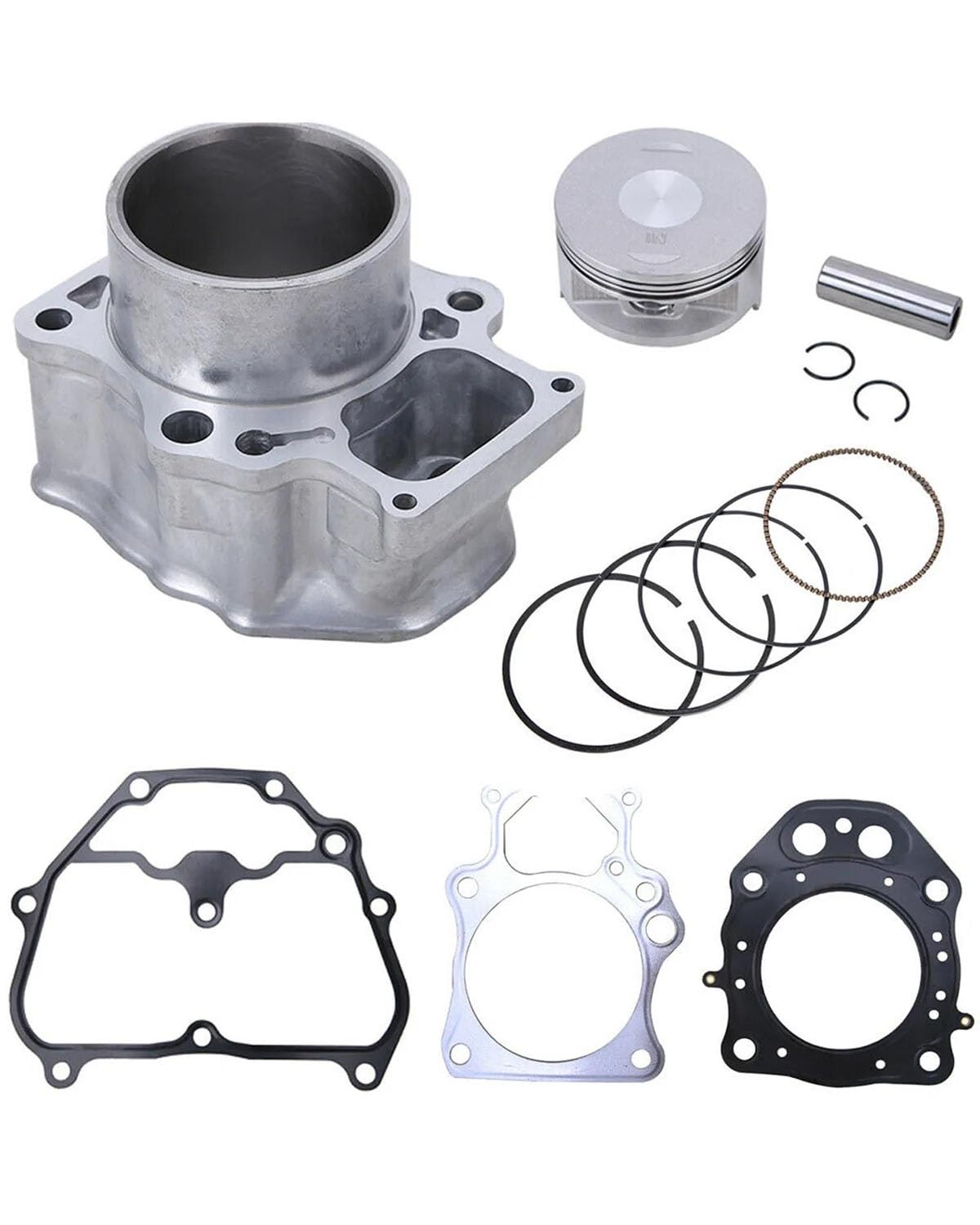 Piston moteur Für Rancher Für TRX420 FE FM TE TM 2007-2018 12191-HP5-601 12100-HP7-A00 12100-HP5-600 Zylinder Kolben Ringe Dichtung Kit Piston Avec Bague von PPLKHS