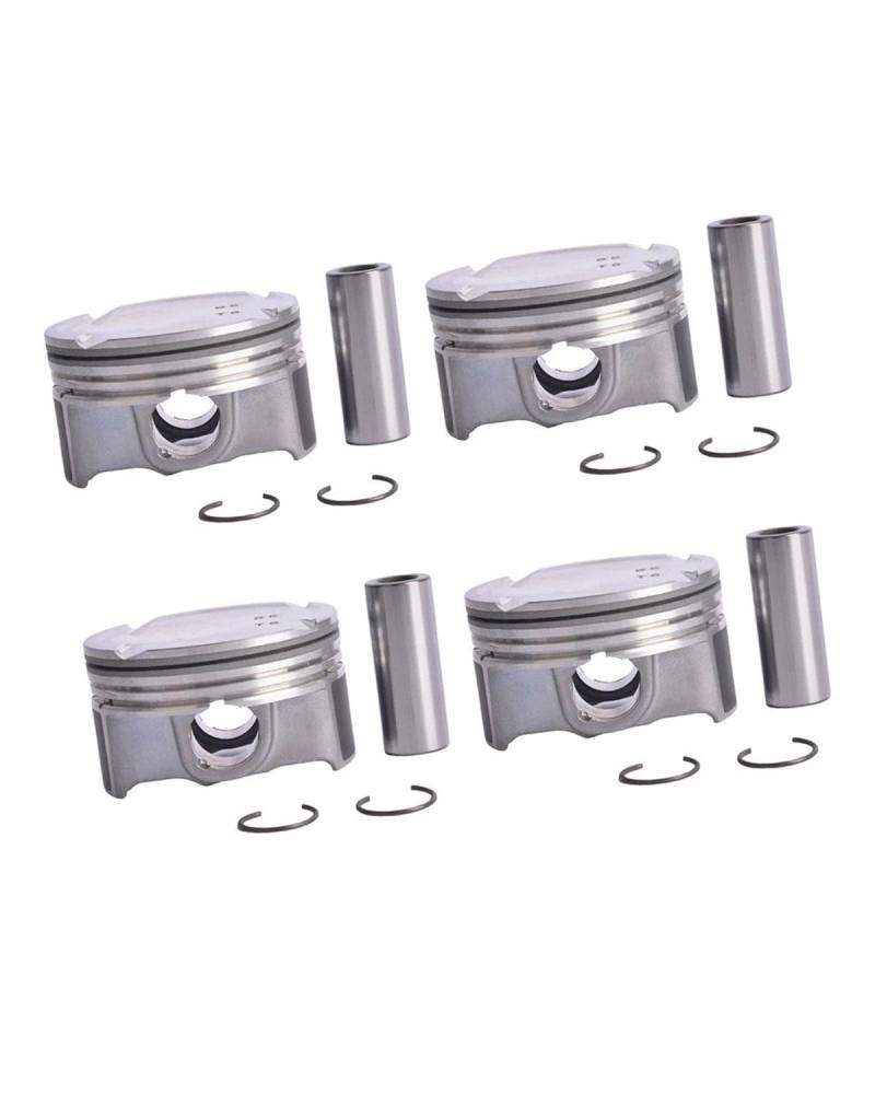 Piston moteur Für Sonata Optima 2.0L DOHC 2011 2012 2013 4PCS 23410-2G400 Kolbenringe Kit Motor Piston Avec Bague von PPLKHS