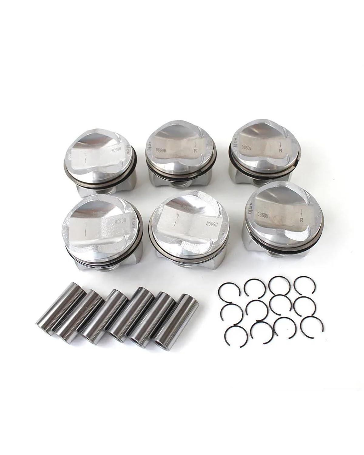 Piston moteur Für Touareg Für A4 Für A5 Für A6 Für A7 Für Q5 Für 066 DM 06E 107 065 06E107065DM 06E107066DM 3,0 T Kolben Montage Kolben Ring Piston Avec Bague von PPLKHS