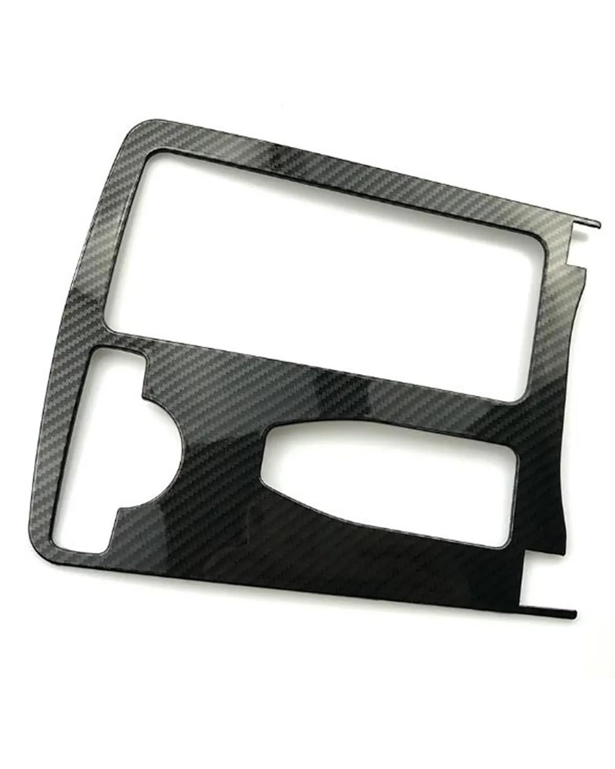 Verkleidung der Konsolenverkleidung Für Benz Für C-Klasse Für W204 2008-2013 Mittelkonsole Armlehne Panel Wasserbecherhalter Abdeckung Verkleidung Getränkeschutzrahmen(Carbon Fiber Look) von PPLKHS