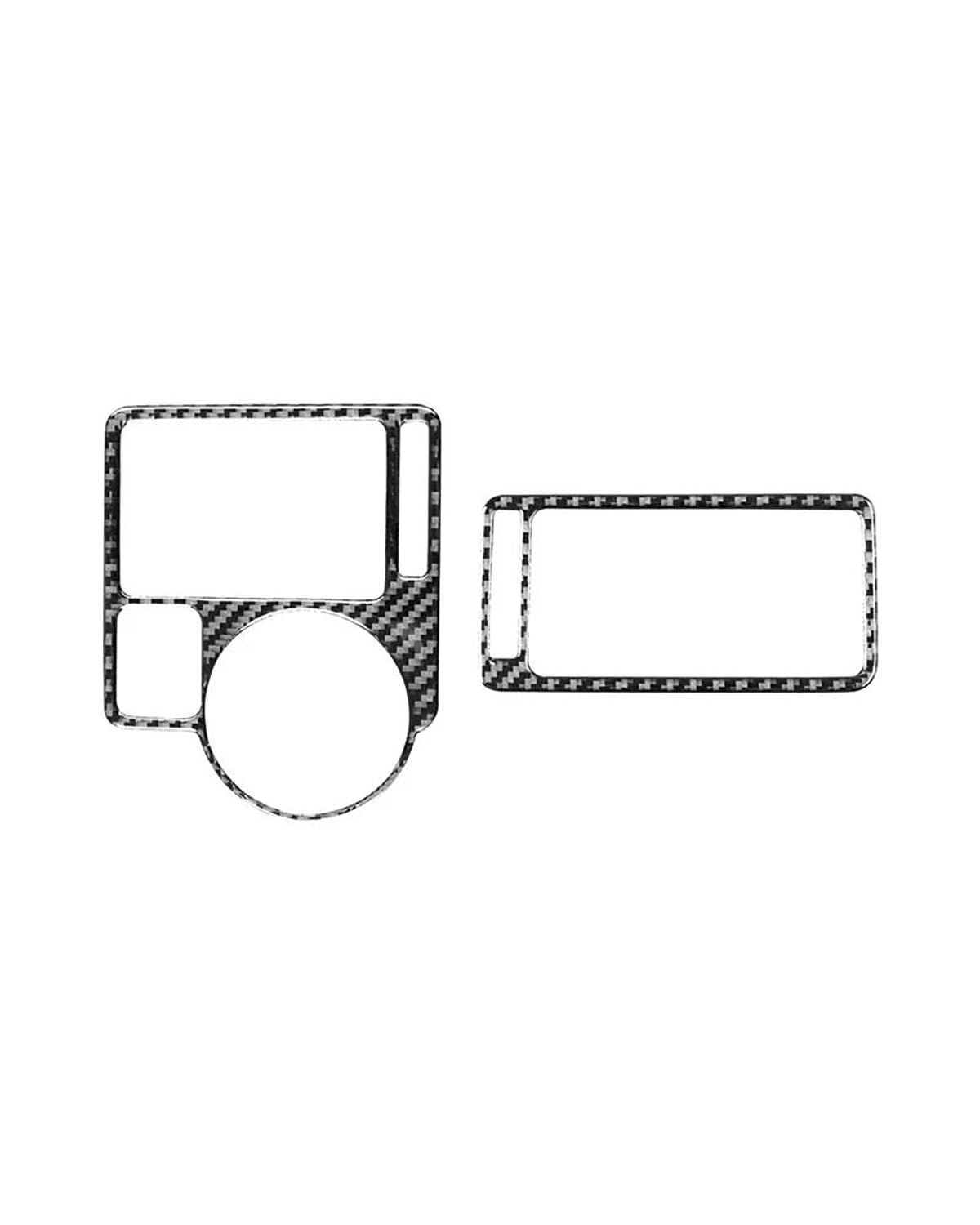 Verkleidung der Konsolenverkleidung Für Golf 4 Für Jetta Für Bora MK4 R32 Für GTI 1999-2004 Carbon-Innenraum Auto Linke Und Rechte Lüftungsschlitze Zierabdeckung Aufkleber(for Left-Hand Drive) von PPLKHS