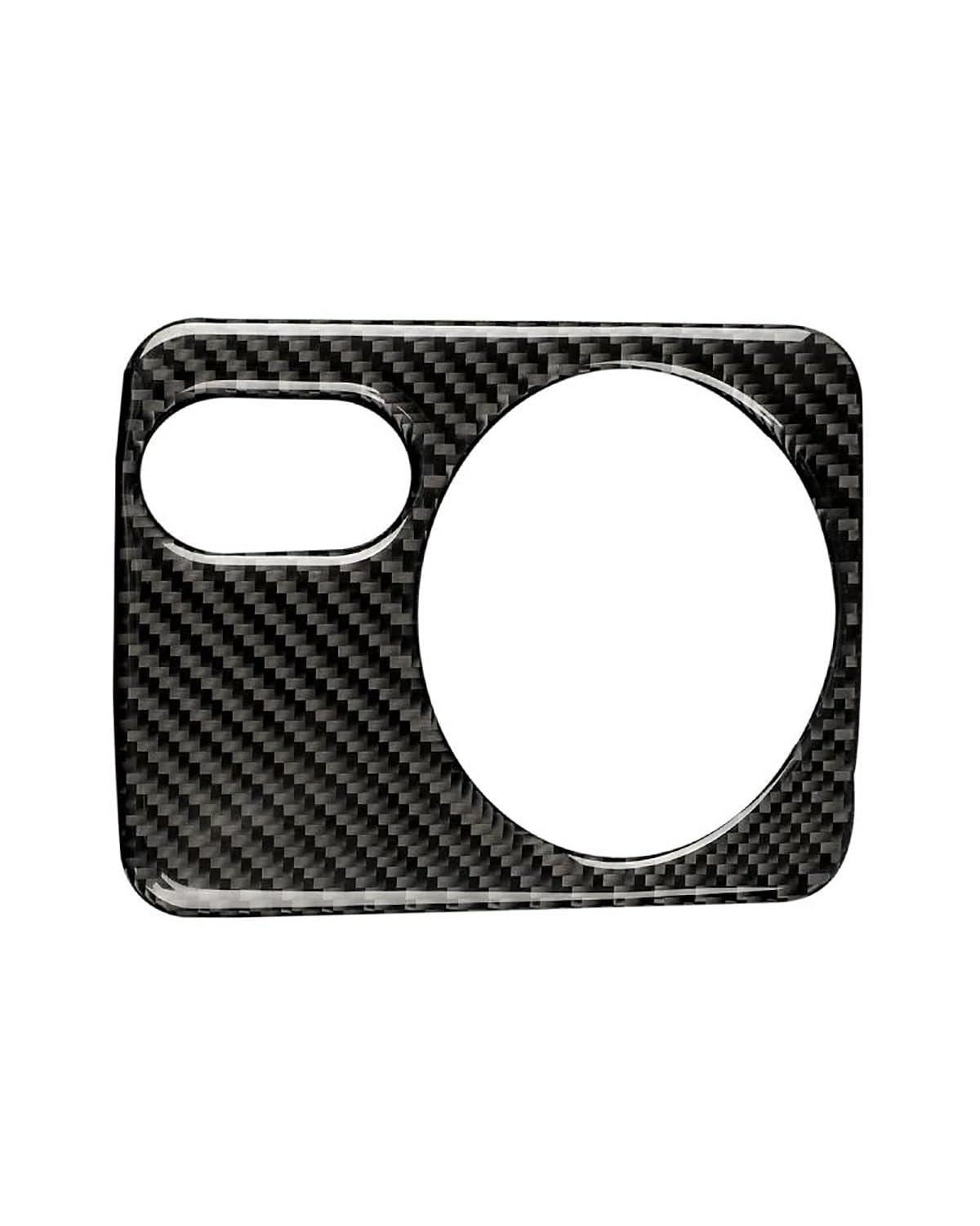 Verkleidung der Konsolenverkleidung Für Golf 6 Für GTI R MK6 2008-2012 Carbon Fiber Innen Auto Scheinwerfer Schalter Panel Rahmen Trim Aufkleber Auto Zubehör(Right-Hand Drive B) von PPLKHS