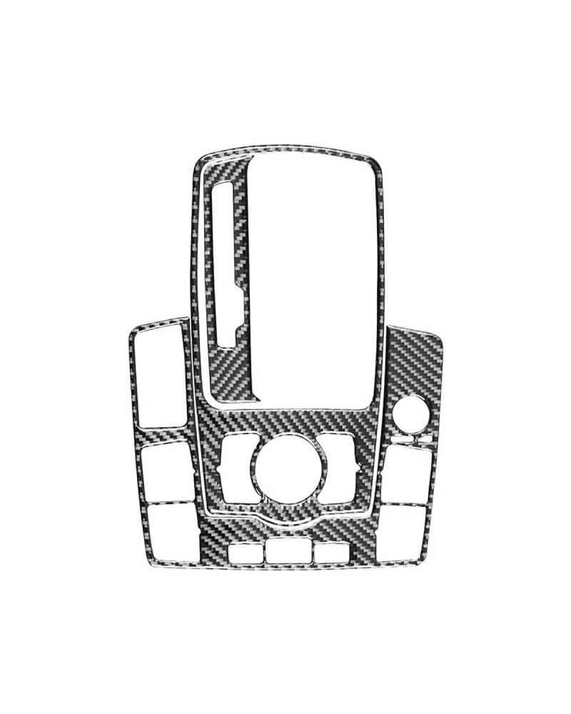 Verkleidung der Konsolenverkleidung Für Q7 2007-2015 Autozubehör Carbon Fiber Innenausstattung Auto Gangschaltung Bedienfeld Dekoration Aufkleber Abdeckung Zierrahmen(A Set,for Left-Hand Drive) von PPLKHS