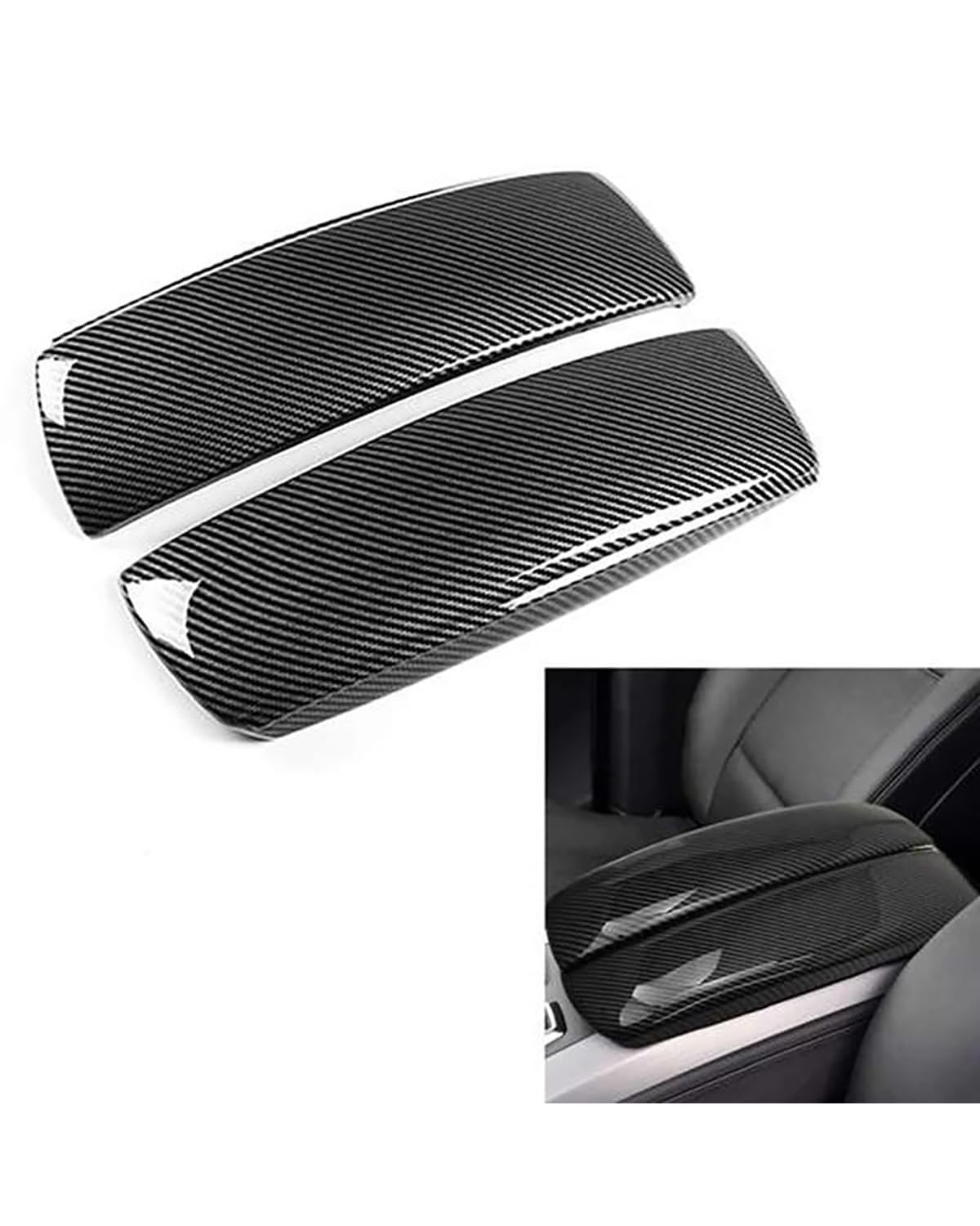 Verkleidung der Konsolenverkleidung Für X5 Für E70 Für X6 Für E71 2008-2013 Auto Carbon Fiber Center Console Armlehne Box Panel Abdeckung Trim Dekoration Aufkleber von PPLKHS