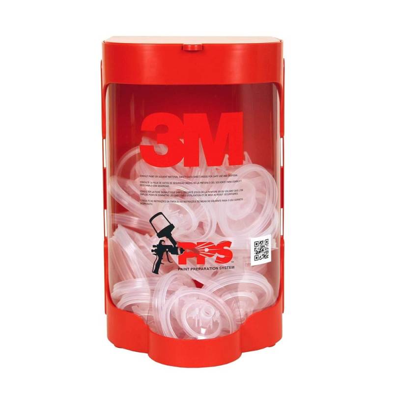 3M PPS Dispenser für PPS Deckel, Rot von 3M