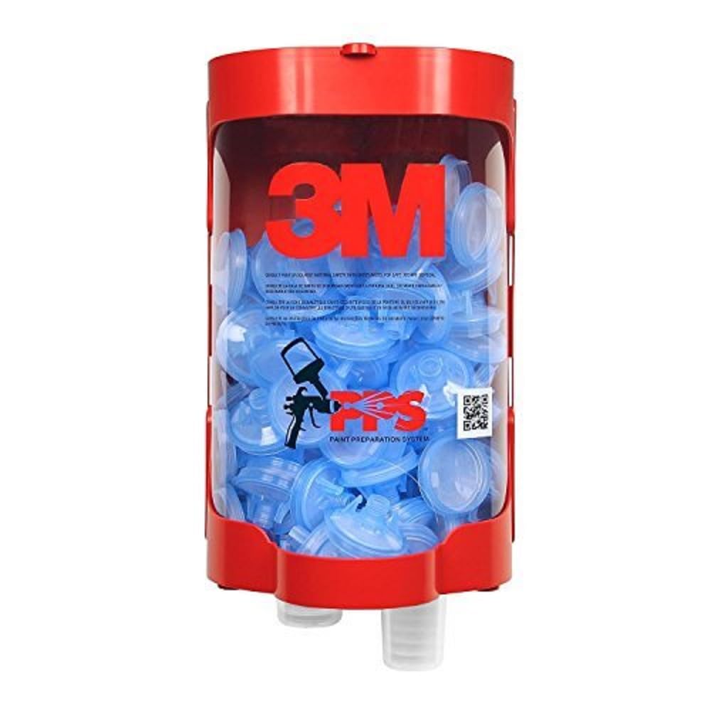 3M PPS Dispenser für PPS 0,17 l Innenbecher & Deckel, Rot von 3M