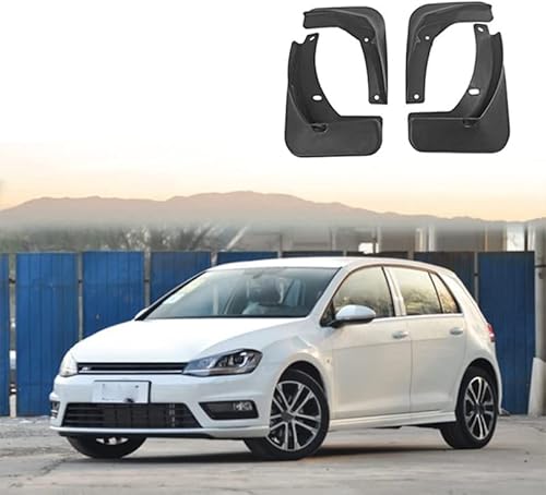 Auto Schmutzfänger für VW Golf 7 MK7 Rline GTI 2014-2019,Kotflügel Vorne und Hinten Spritzschutz Kit Zubehör (4 Stück),B/Glof-7 von PPTC