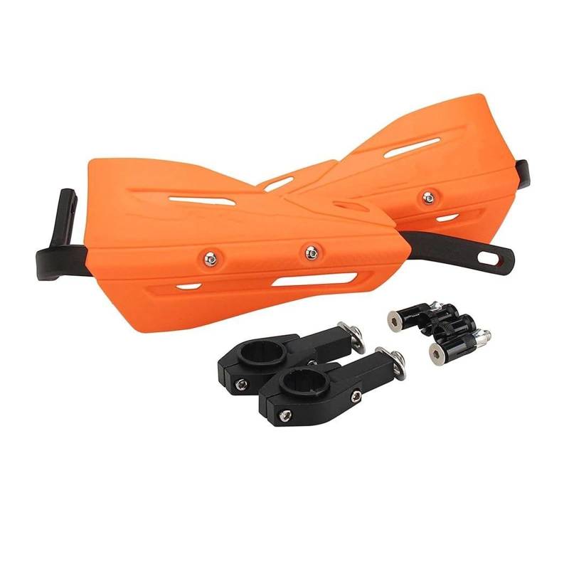 Handprotektoren Protektoren Motorrad 22mm 28mm Handschutz Handschutz Schutz Für Kayo SX SXF KLX KX KXF YZ YZF CR CRF RMZ Dirt Bike ATVs Motorrad Handschutz (Size : Orange 2) von PPUMP