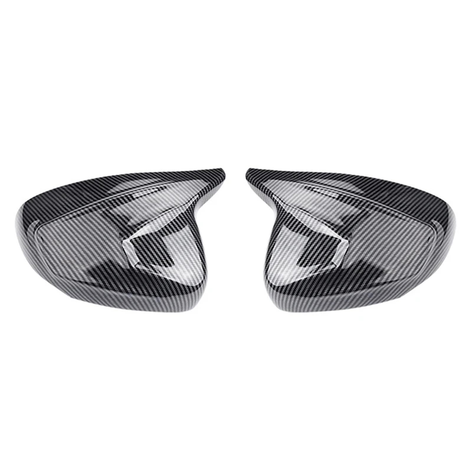 Rückspiegel Spiegelkappen 2 Stücke Links Hand Stick Spiegel Abdeckung Auto Hörner Rückspiegel Abdeckung Für Benz A Für Klasse Für CLA W177 C118 2019-2021 Spiegelkappe(1 set Carbon Pattern) von PPUMP