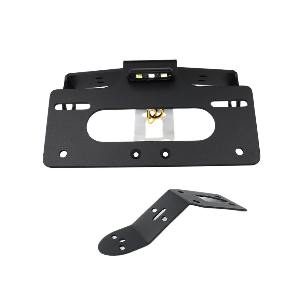 Motorcycle Number Plate Holder Für Kawasaki Für V-sys 1000 2019 2020 2021 2022 2023 2024 Motorrad Kennzeichen Halter Halterung Hinten Schwanz Ordentlich Fender Eliminator Kennzeichenhalterung Motorrad von PPWIALL