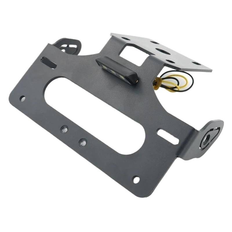 Motorcycle Nummernschildhalterung Für Ya&ma&ha Für R15 R150 2008-2023 Hinten Schwanz Ordentlich Fender Eliminator Kit Kennzeichenhalter Halterung Motorrad Aluminium Motorcycle Number Plate Holder von PPWIALL