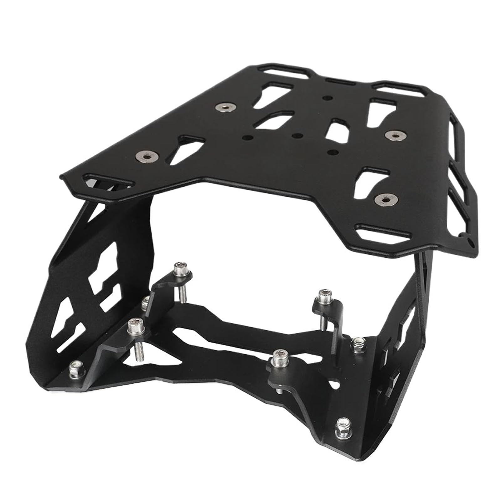 Motorrad-Heckregal Hinten Gepäck Racks Unterstützung Regal Fall Halter Stamm Rahmen Platte Halterung Für Ya&ma&ha Für Tenere 700 T7 Rally T7 2019-2022 2023 2024 Gepäckträger Träger hinten(Black) von PPWIALL