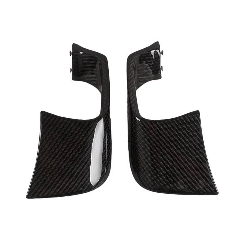 Motorrad Seitenspoiler Für Ya&ma&ha Für R1 R1M 2015-2022 2023 Carbon Fiber Gloss Motorrad Winglets Flügel Kit Spoiler Air Deflektor Seite Aerodynamische Motorrad Winglet Abdeckung Passend(Gloss) von PPWIALL