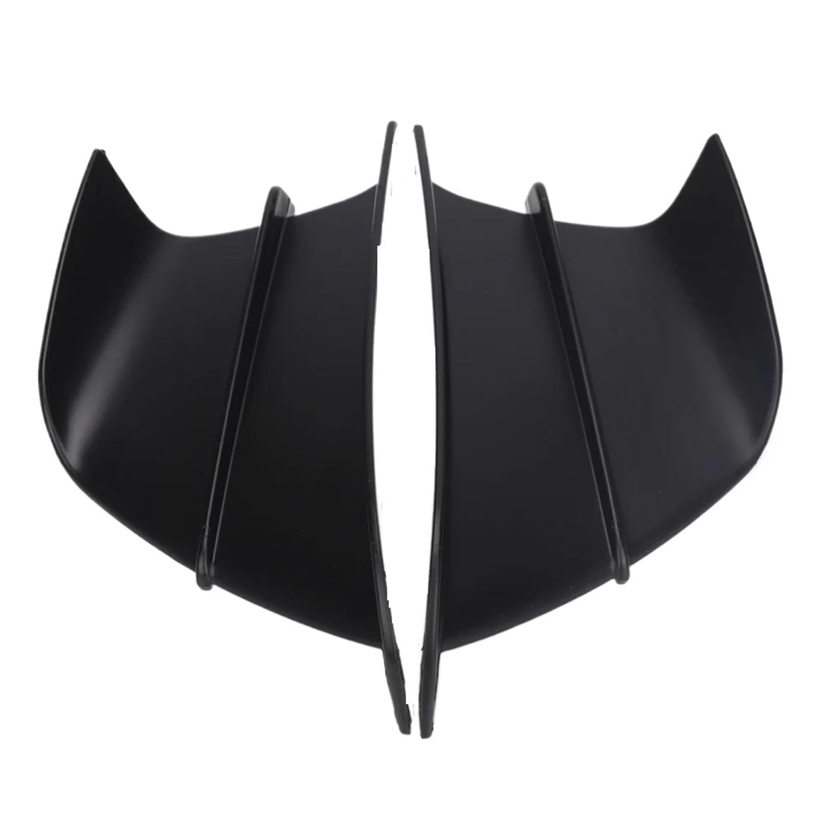 Motorrad Winglet Abdeckung Passend Motorrad Winglet Aerodynamischer Flügelsatz Spoiler Für Kawasaki Für N-ja 125 Z125 Z250SL 250R 300R Z300 400 Z400 400R KLX250 GTR1400 Aerodynamischer FlüGel Kit(2) von PPWIALL