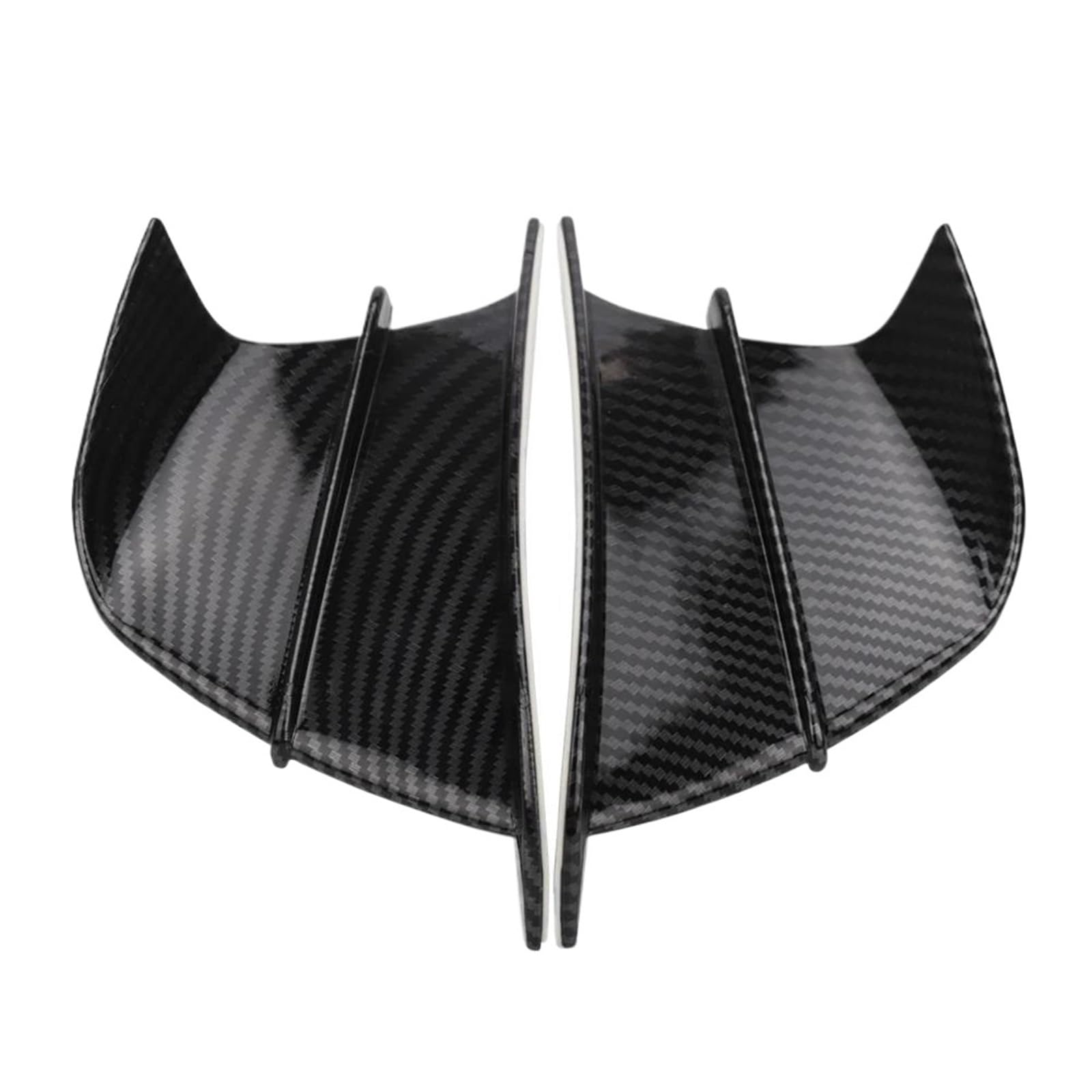 Motorrad Winglet Abdeckung Passend Motorrad Winglet Aerodynamischer Flügelsatz Spoiler Für Ya&ma&ha Für FZ1 FZ6 FZ6R FZ8 FZS600 FAZER XJ6 FZ16 FZ25 FJR1300 XJR1300 XJR400 Aerodynamischer FlüGel Kit(3) von PPWIALL