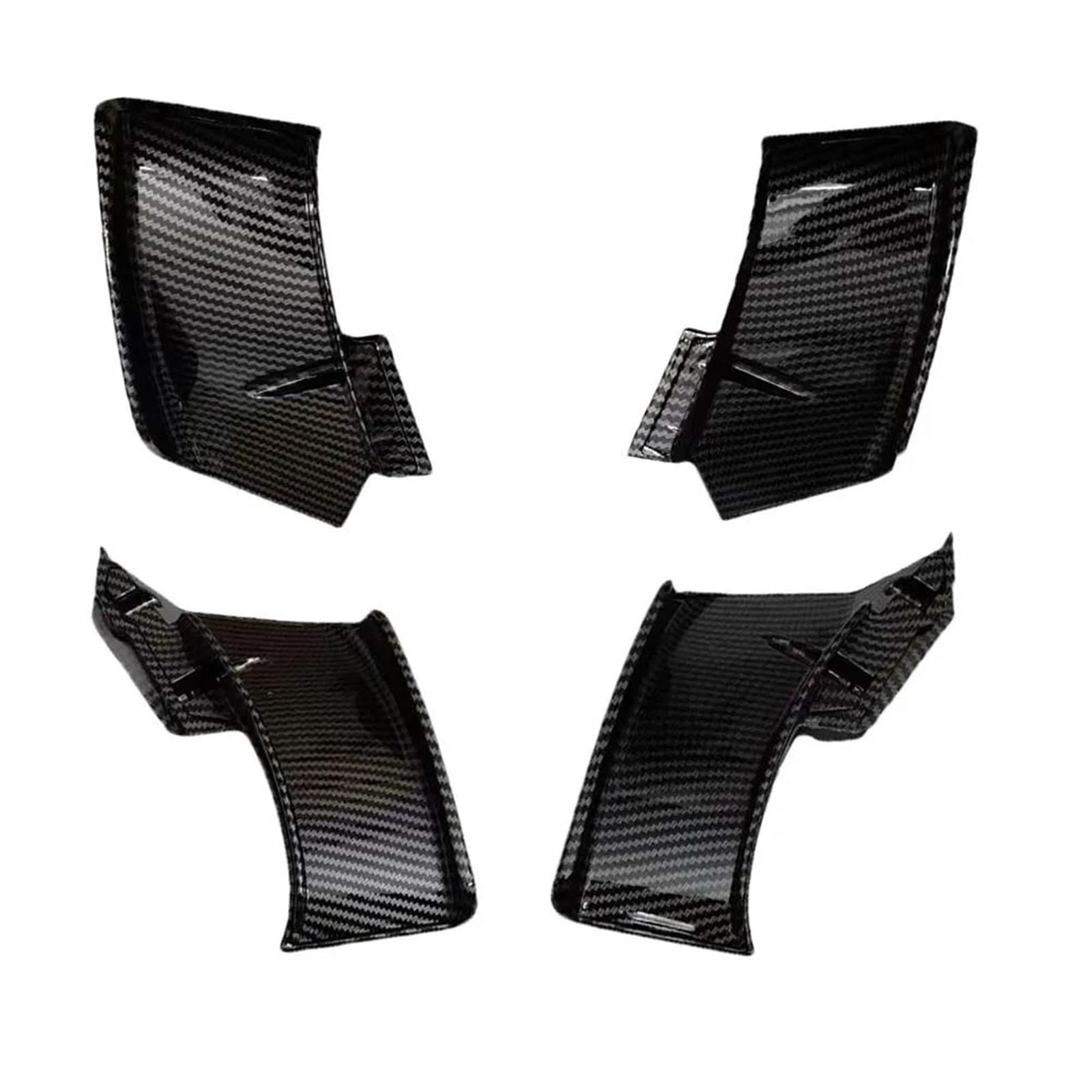 Motorrad Winglet Abdeckung Passend Motorrad Winglets Aerodynamische Flügel Kit Spoiler Zubehör Für DUCATI Für Streetfighter V2 Street Fighter V4 / S 2021 2022 2023 Aerodynamischer FlüGel Kit(1) von PPWIALL