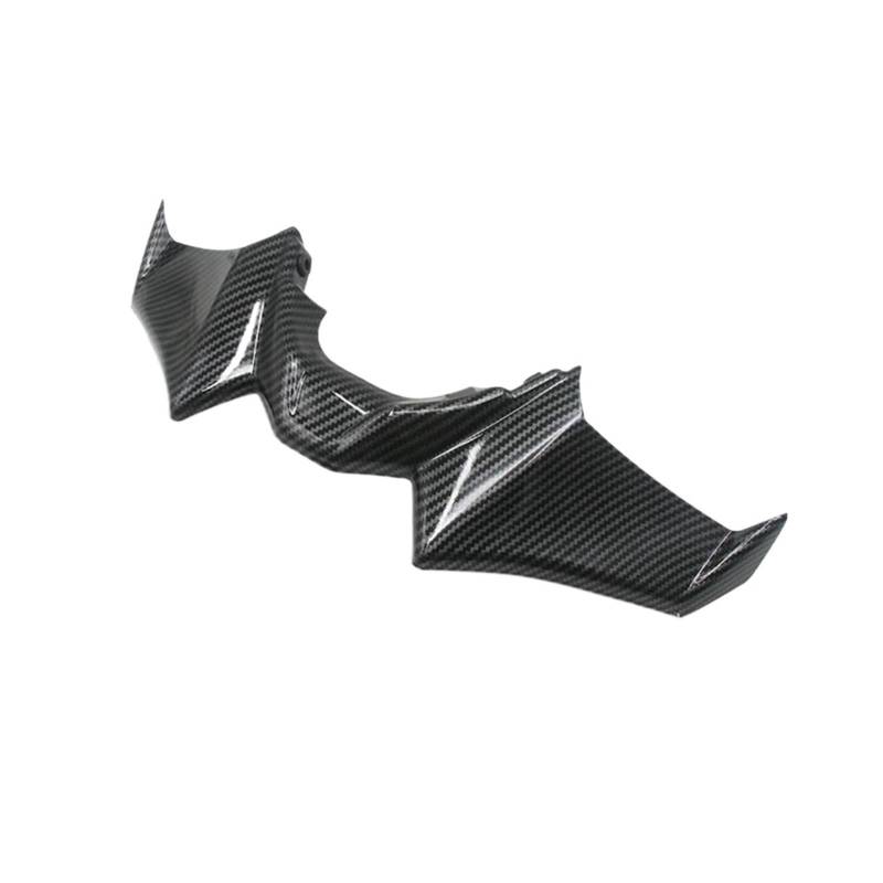 Motorrad Winglet Abdeckung Passend Motorradzubehör Schwarz Naked Front Downforce Spoiler Winglet Aerodynamischer Wing Kit Spoiler Für YA&MA&HA Für MT 07 2021 2022 2023 Aerodynamischer FlüGel Kit(3) von PPWIALL