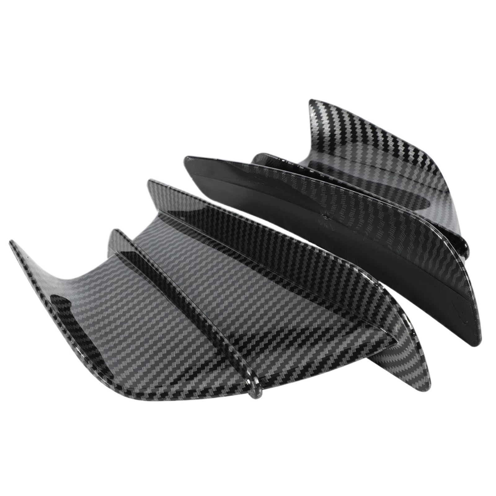 Motorrad Winglet Abdeckung Passend Seitenflügel Spoiler Frontverkleidung Schutz Flügelabdeckung Verkleidung Winglets Für YA&MA&HA Für R7 Street Bike PP Motorräder Zubehör Aerodynamischer FlüGel Kit von PPWIALL