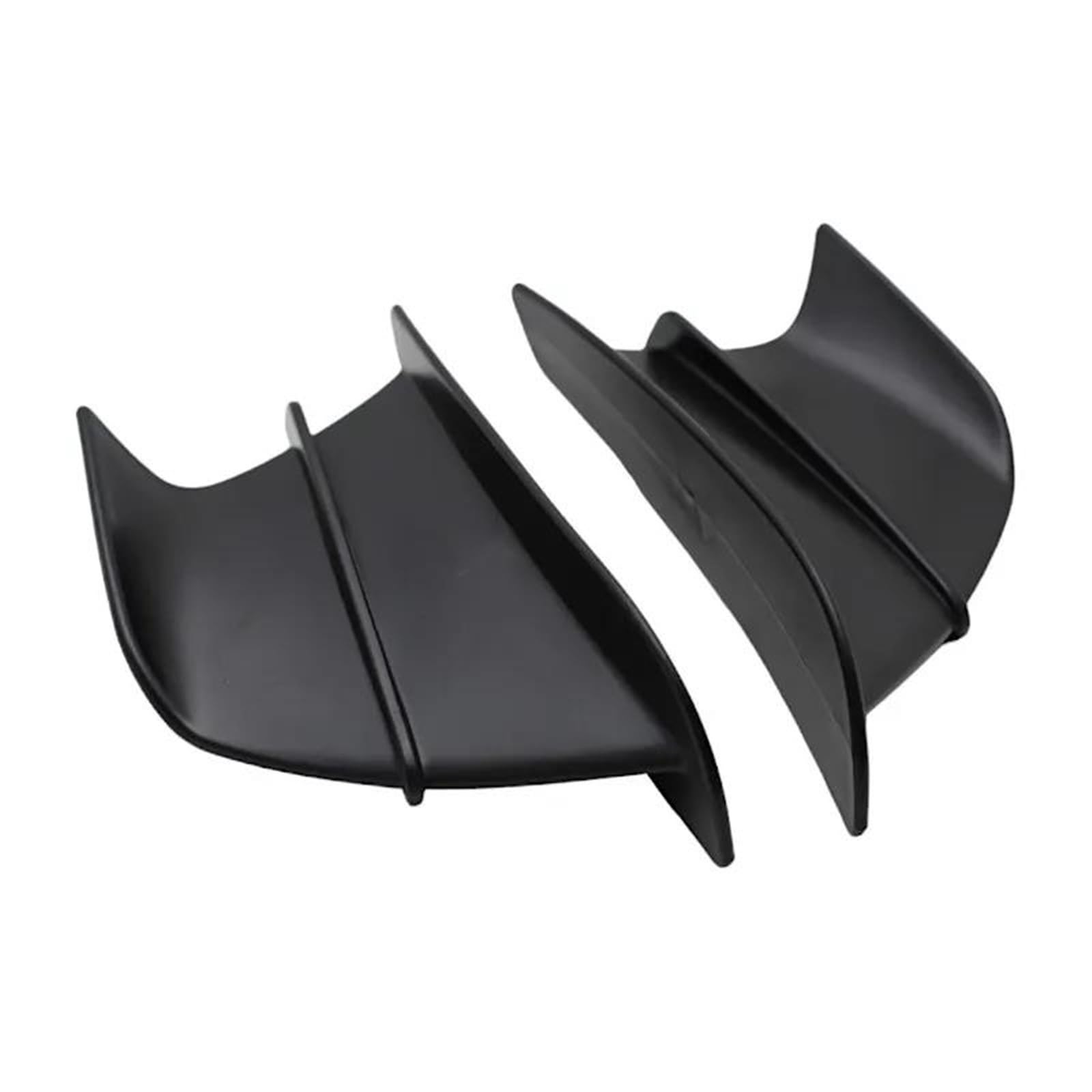 Motorrad Winglet Abdeckung Passend Verkleidungsseite Winglet Aerodynamischer Flügelabweiser-Spoiler Für Kawasaki Für N-ja 650 400 300 250 H2R ZX14R ZX10R ZX6R Z H2 1000 SX Aerodynamischer FlüGel Kit(1 von PPWIALL