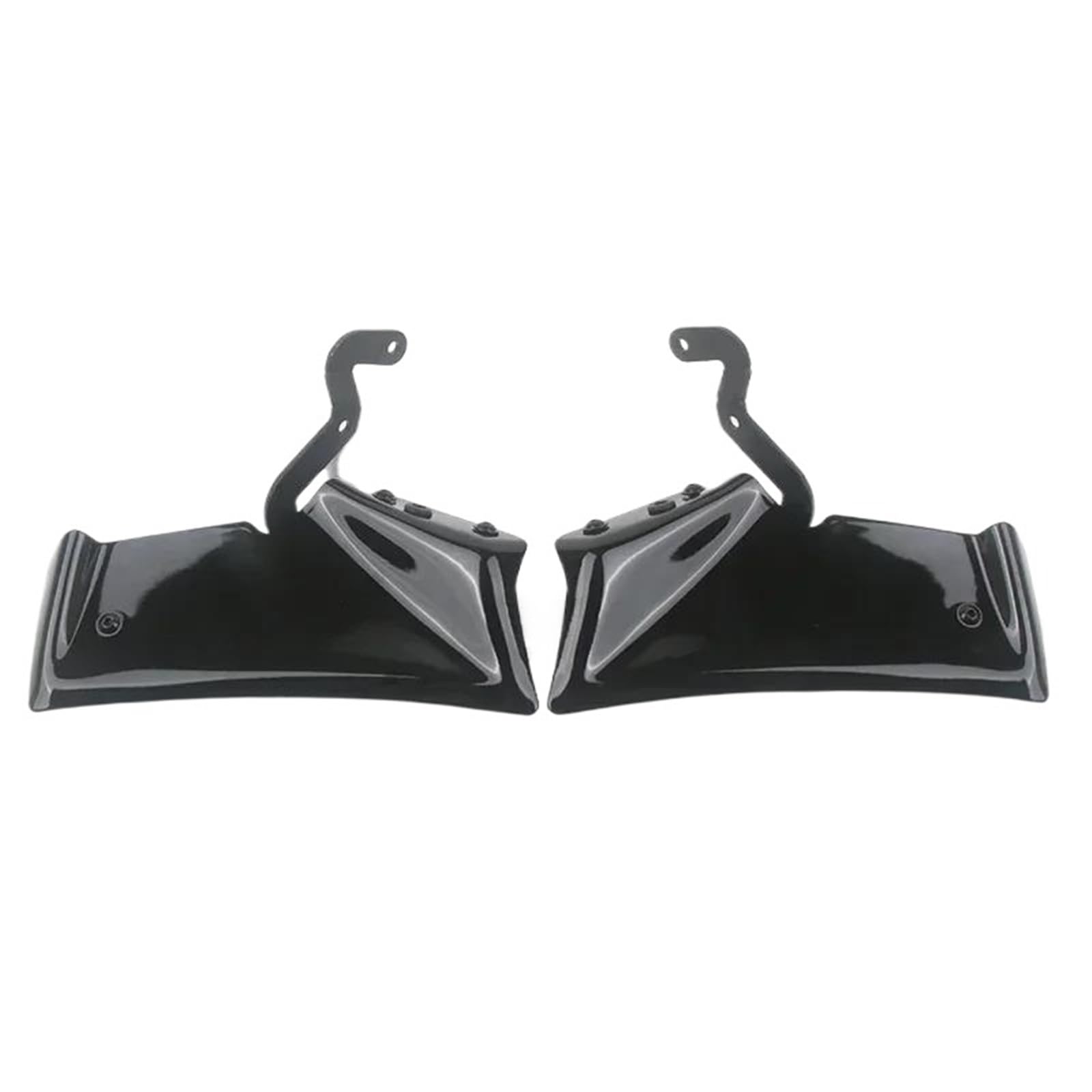 PPWIALL Aerodynamische Flügel Kit Frontflügel Für YA&MA&HA Für MT 10 SP 2022 2023 2024 Motorrad Sport Downforce Nackte Frontspoiler Aerodynamischer Deflektor Frontverkleidung(2) von PPWIALL