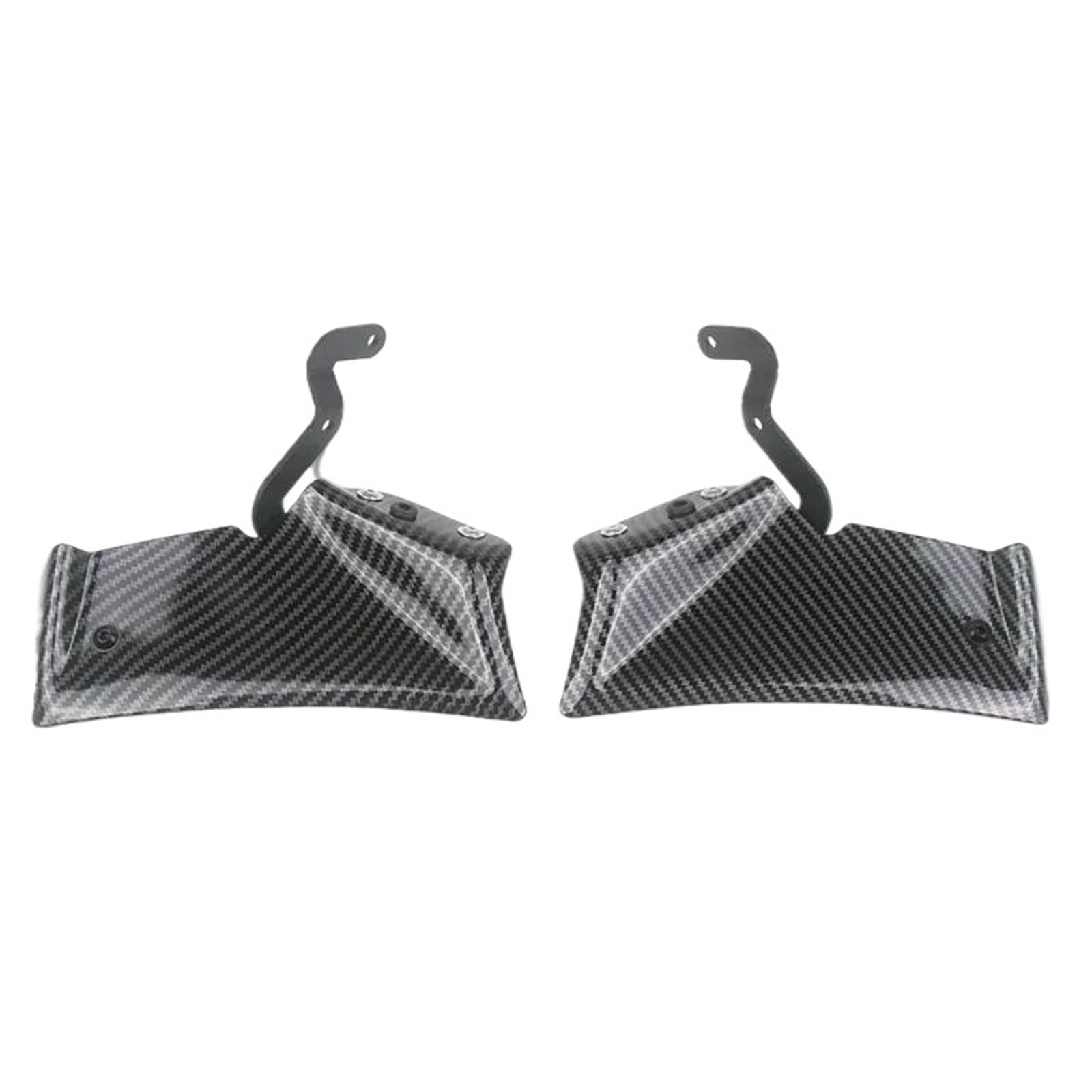 PPWIALL Aerodynamische Flügel Kit Frontflügel Für YA&MA&HA Für MT 10 SP 2022 2023 2024 Motorrad Sport Downforce Nackte Frontspoiler Aerodynamischer Deflektor Frontverkleidung(3) von PPWIALL