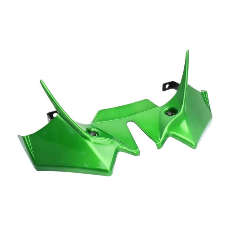 PPWIALL Aerodynamische Flügel Kit Für Kawasaki Für Z650 2021 2022 2023 2024 Motorrad Nackt Front Spoiler Winglet Aerodynamische Flügel Kit Frontverkleidung(3) von PPWIALL