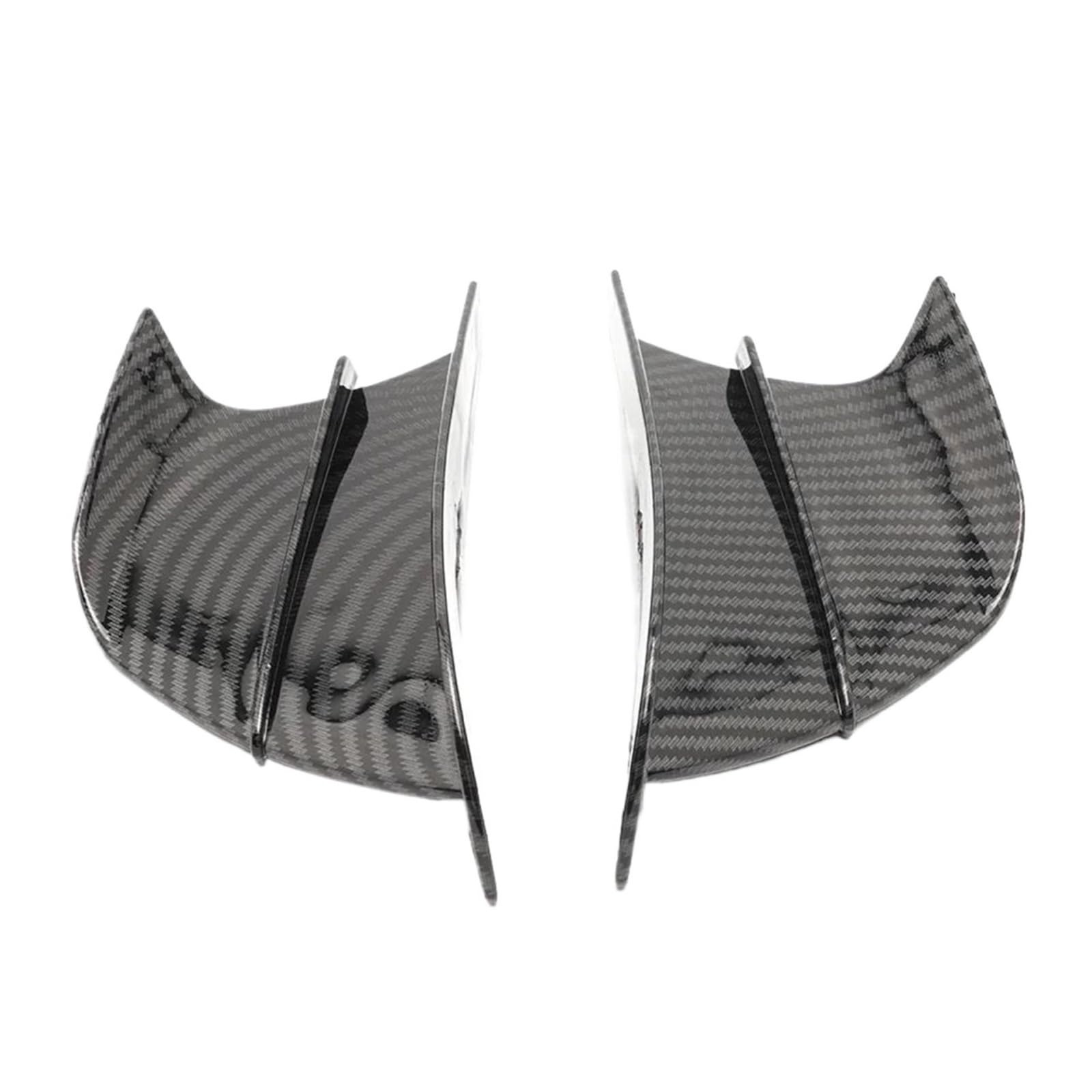 PPWIALL Aerodynamische Flügel Kit Für Suzuki Für GS500 GS500E GS500F Samurai GN125 SV1000 Sv650 Zubehör Verkleidung Winglet Aerodynamische Flügel Kit Spoiler Frontverkleidung(1) von PPWIALL