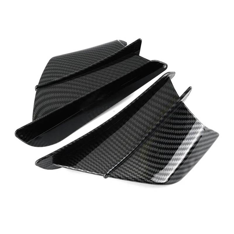 PPWIALL Aerodynamische Flügel Kit Für Ya&ma&ha Für R1 R1M R1S R7 R6 R3 R125 FZ6R TZR50 FZ1 Fazer Motorrad Verkleidung Seite Winglet Aerodynamische Flügel Deflektor Spoiler Frontverkleidung(1) von PPWIALL