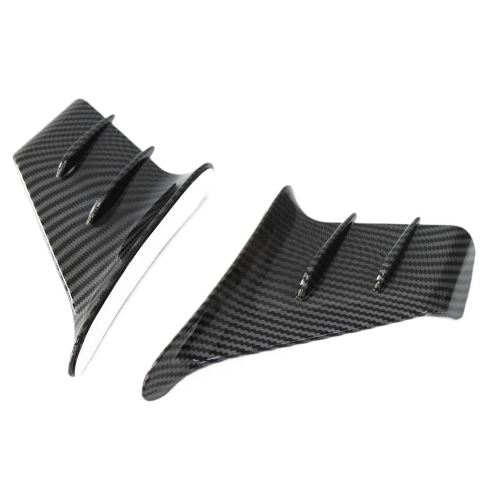 PPWIALL Aerodynamische Flügel Kit Für Ya&ma&ha Für Tracer9GT Tenere700 FZ1 XJ6 Motorrad Universal Verkleidung Seite Winglet Aerodynamische Flügel Deflektor Spoiler Frontverkleidung(2) von PPWIALL