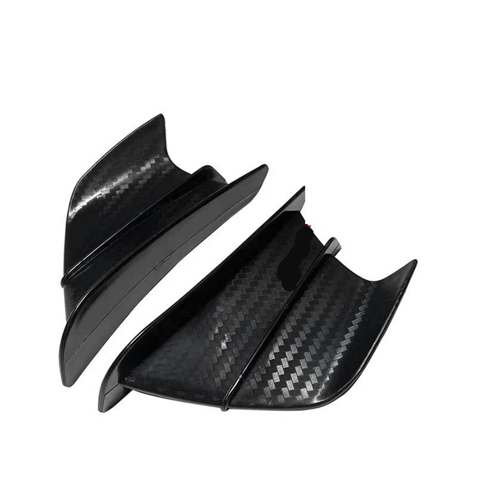 PPWIALL Aerodynamische Flügel Kit Motorrad-Modifikation Aerodynamischer Fester Windflügel-Kit Spoiler Für Ya&ma&ha Für MT07 MT10 MT03 MT09 Tracer 900Gt Tenere700 MT125 Frontverkleidung(2) von PPWIALL