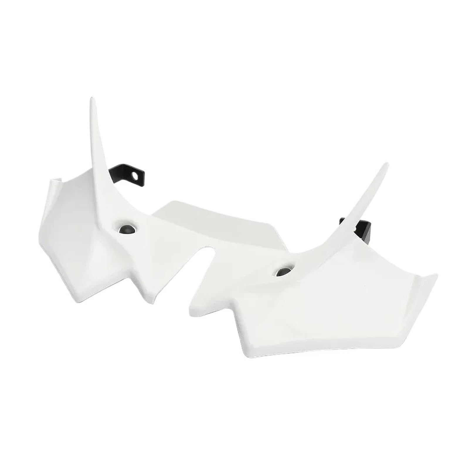 PPWIALL Aerodynamische Flügel Kit Motorrad Sport Downforce Naked Front Spoiler Aerodynamische Flügel Deflektor Kit Für Kawasaki Für Z650 2021 2022 2023 2024 Frontverkleidung(2) von PPWIALL