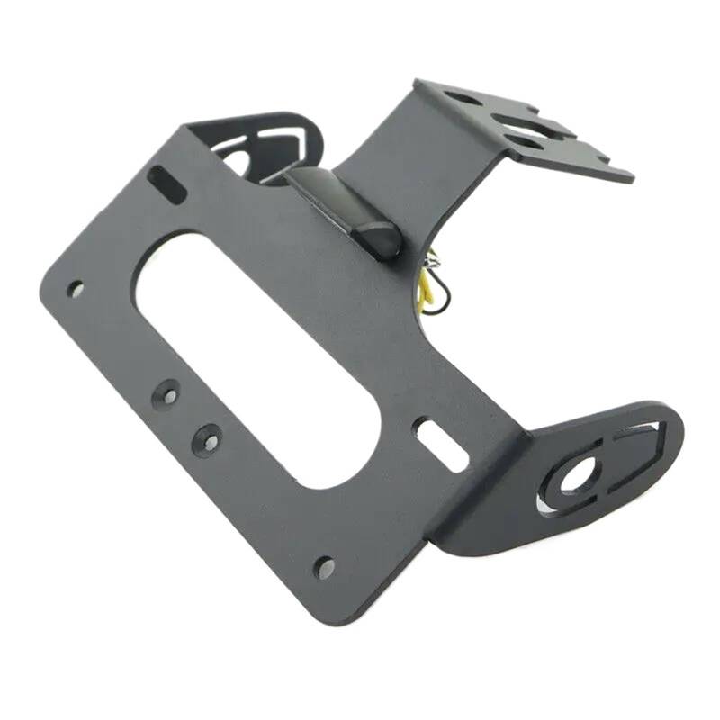 PPWIALL Motorcycle Number Plate Holder Für Kawasaki Für N-ja ZX-6R 2009-2018 Für ZX-10R 2008 Kennzeichenhalter Halterung Hinten Schwanz Ordentlich Fender Eliminator Kit Kennzeichenhalterung Motorrad von PPWIALL