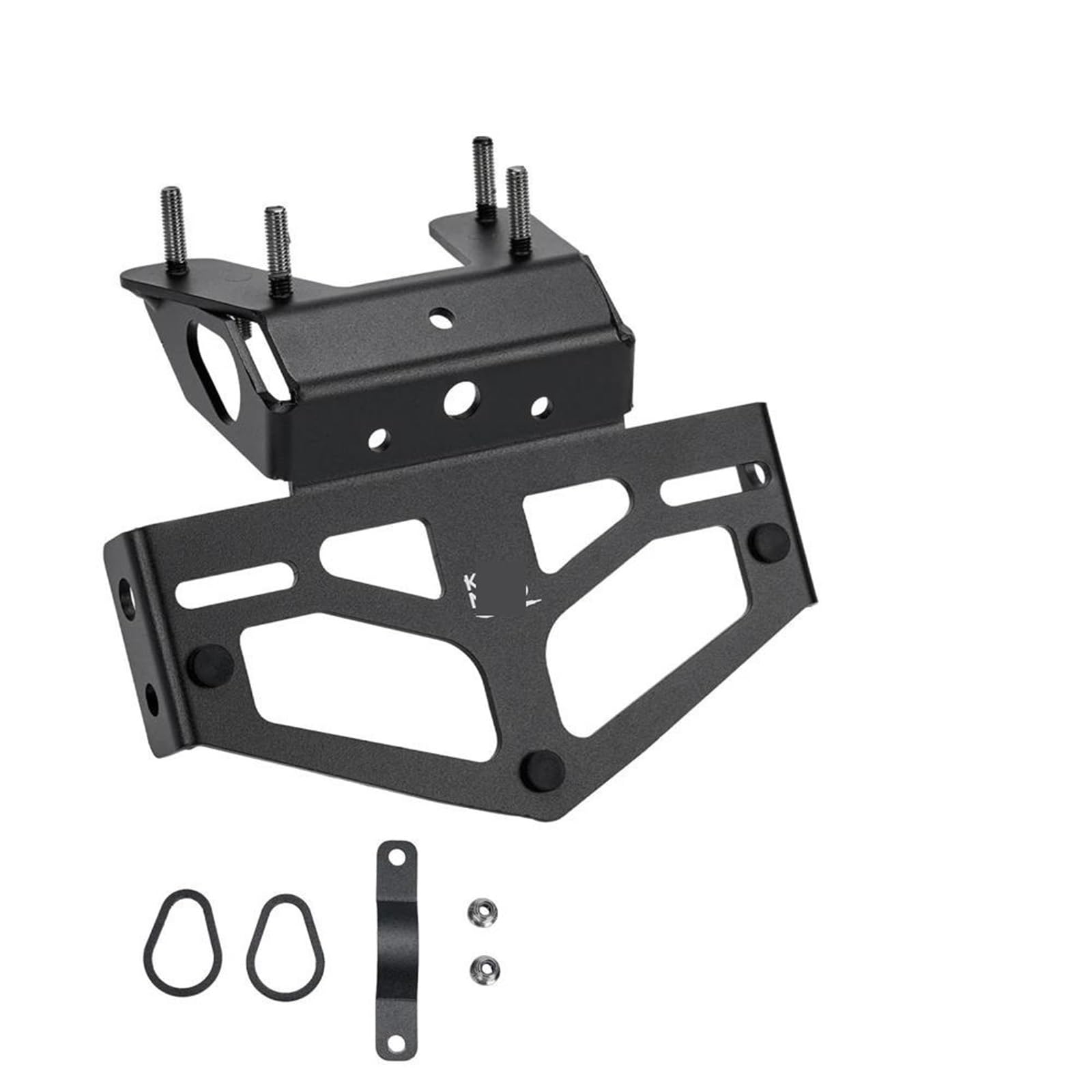 PPWIALL Motorcycle Number Plate Holder Kennzeichenhalter, Motorradzubehör, Kennzeichenhalter, Rahmenhalterung Für YA&MA&HA Für MT10 2017–2021 Kennzeichenhalterung Motorrad von PPWIALL