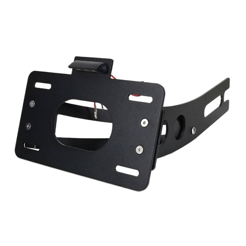 PPWIALL Motorcycle Number Plate Holder Seitlicher Kennzeichenhalter Für Shadow VT 600 C 1988–2000. Seitlicher Fender Eliminator. Seitlicher Kennzeichenhalter Kennzeichenhalterung Motorrad von PPWIALL