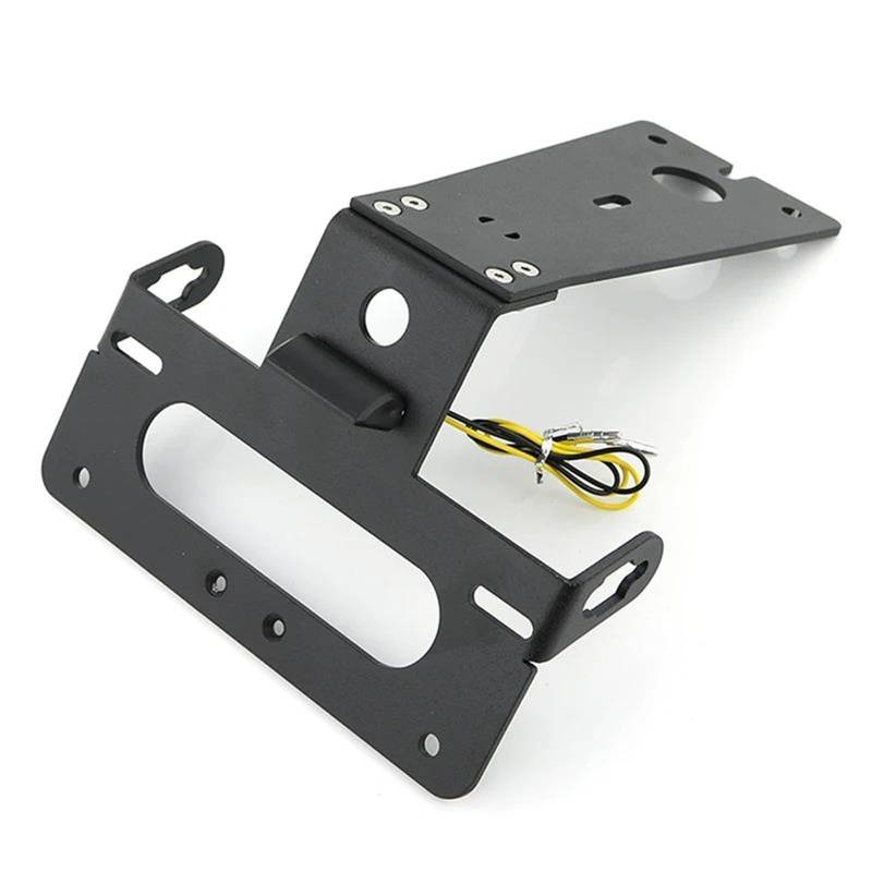 PPWIALL Motorcycle Nummernschildhalterung Für Ya&ma&ha Für R125 2014–2022 Heckverkleidung Fender Eliminator Nummernschildhalter Halterung Motorcycle Number Plate Holder von PPWIALL