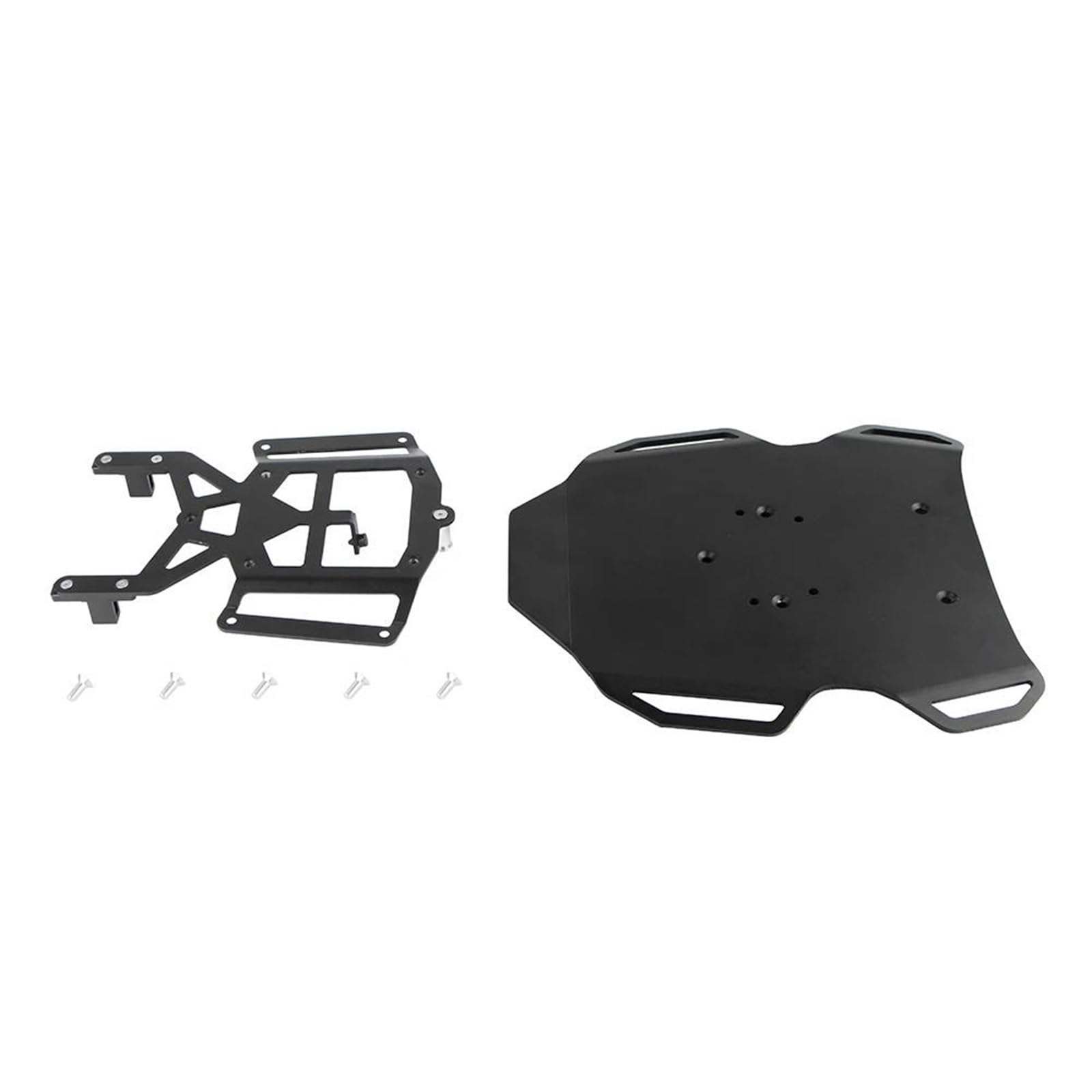 PPWIALL Motorrad Heckbox-Halter Abdeckplatte Für Den Hinteren Bereich Und Abdeckung Für Sozius-Gepäckschienen Für R1250GS LC ADV R1200GS R 1200 GSA Motorrad Heckträger-Kit von PPWIALL