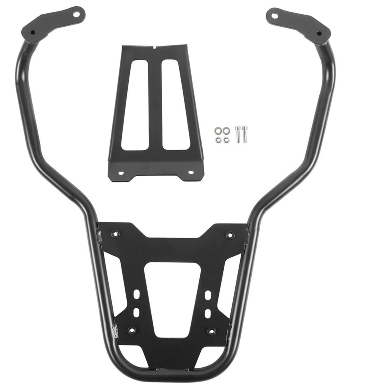 PPWIALL Motorrad Heckbox-Halter Motorrad Hinten Gepäck Rack Halterung Passagier Schwanz Hinten Rahmen Träger Unterstützung Halter Platte Für GTS300 2008-2022 Motorrad Heckträger-Kit von PPWIALL