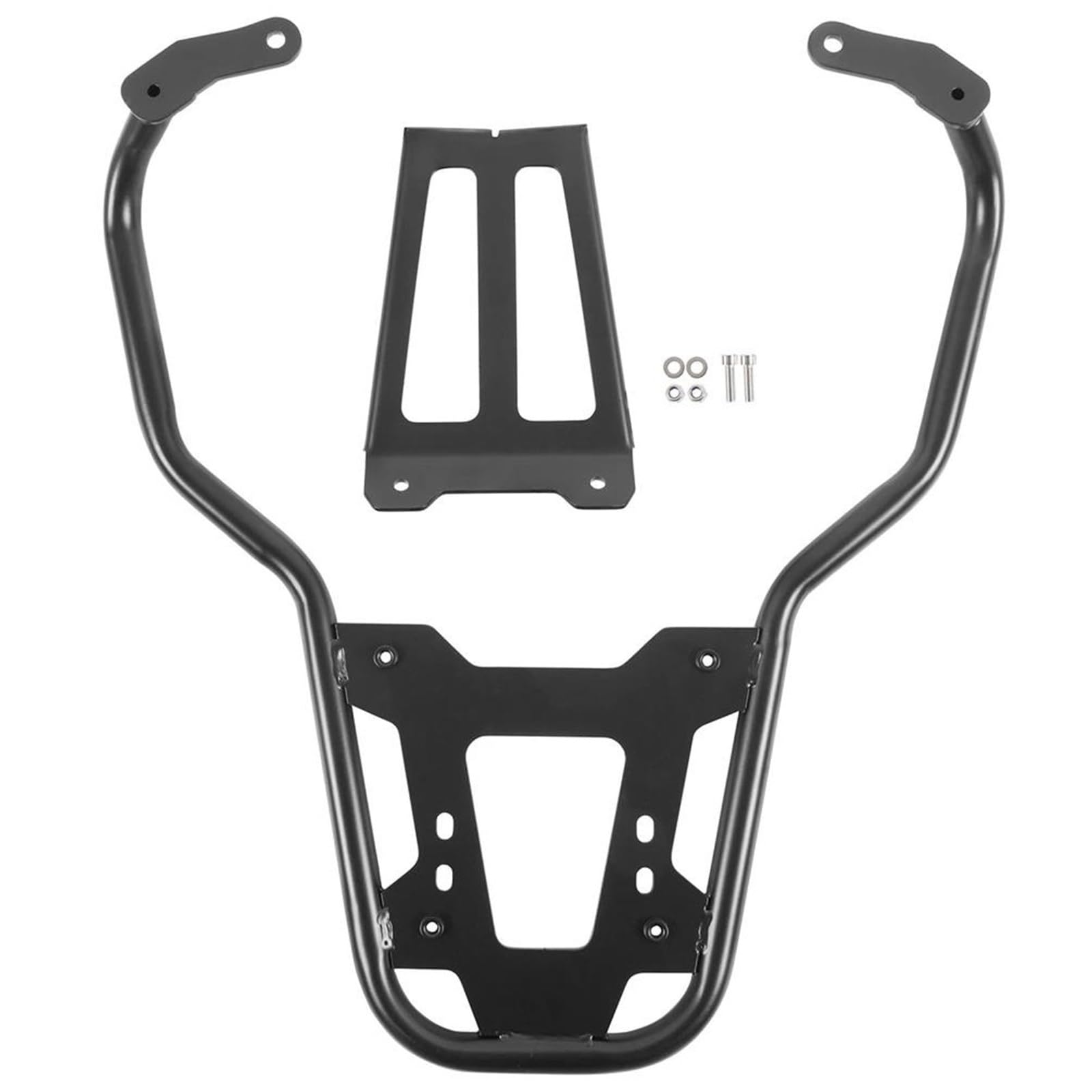 PPWIALL Motorrad Heckbox-Halter Motorrad Hinten Gepäck Rack Halterung Passagier Schwanz Hinten Rahmen Träger Unterstützung Halter Platte Für GTS300 2008-2022 Motorrad Heckträger-Kit von PPWIALL