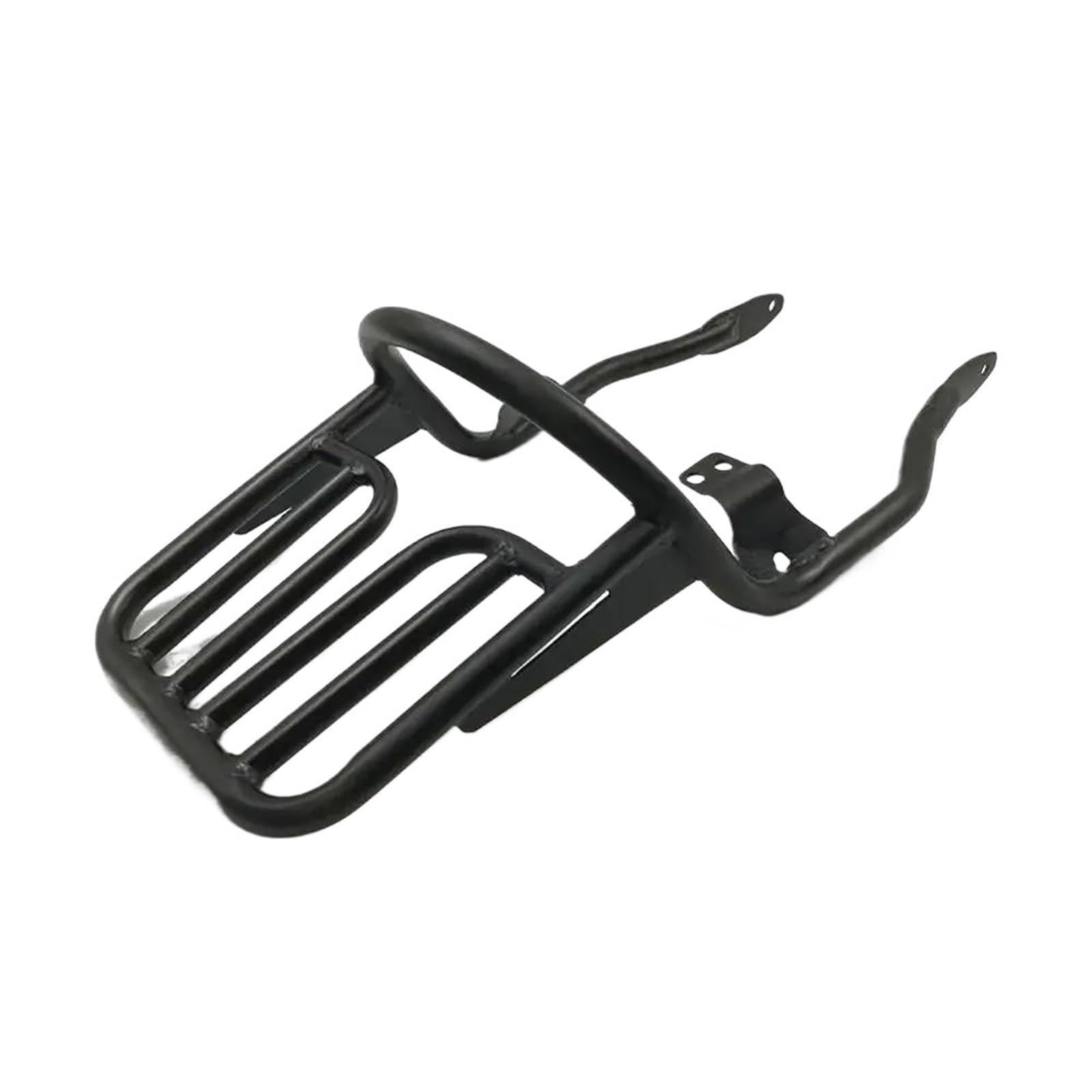 PPWIALL Motorrad Heckbox-Halter Motorrad Zubehör Hinten Rack Einzigen Gepäck Rack Unterstützung Halterung Für Tr&iumph Für Bonneville T100 02-15 Für Bonneville SE 08-15 Motorrad Heckträger-Kit(Black) von PPWIALL