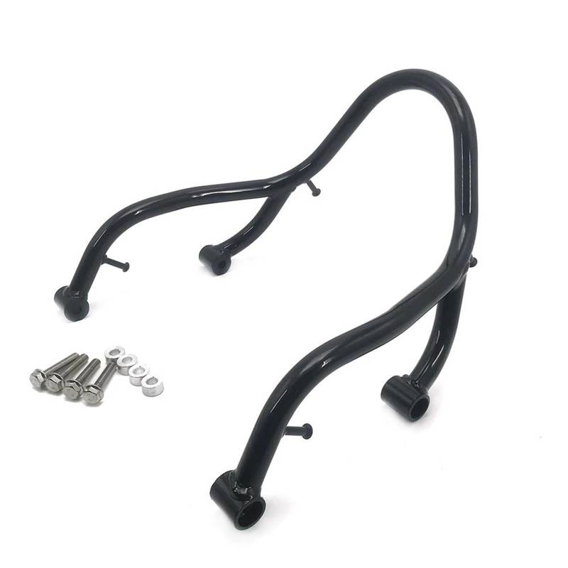 PPWIALL Motorrad-Heckgepäckträger Motorrad Modifikation Zubehör Hinten Armlehne Rack Reisetasche Gepäck Für Rebel 1100 CMX 1100 2021 2022 Gepäckträgerhalterung(Matte Black) von PPWIALL