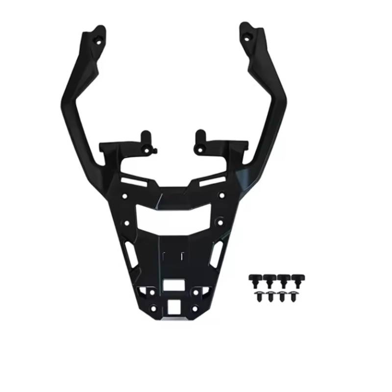 PPWIALL Motorrad-Heckträger Top Box Halterung Hinten Gepäck Halter Motorrad Rack Fracht Regal Für XADV750 FORZA750 NSS750 2021-2024 Gepäckträgerhalterung(Black) von PPWIALL