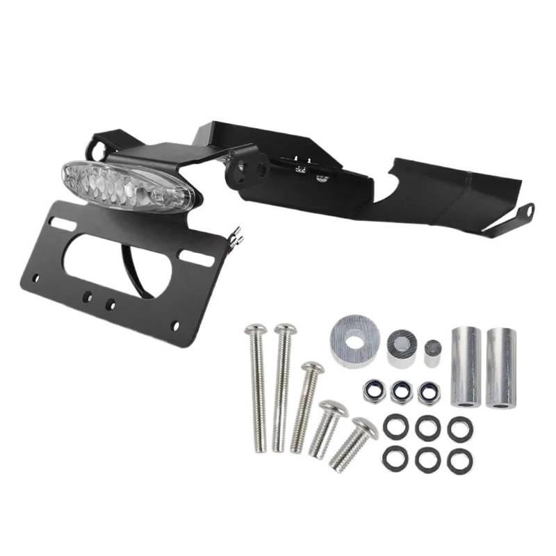 PPWIALL Motorrad Kennzeichenhalter Für F900R F900XR 2020 2021 2022 2023 2024 Motorrad Kennzeichen Halter Halterung Hinten Schwanz Ordentlich Fender Eliminator Motorrad Hintere Kennzeichenhalter(2) von PPWIALL