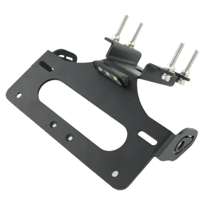 PPWIALL Motorrad Kennzeichenhalter Für Ya&ma&ha Für FZ-07 / MT- 07 2014-2020 Für MT07 2021-2022 Für R7 2021-2022 Motorrad-Heckschwanz-Ordentlicher Kennzeichen-Fender-Eliminator Rücklicht-Halterung von PPWIALL