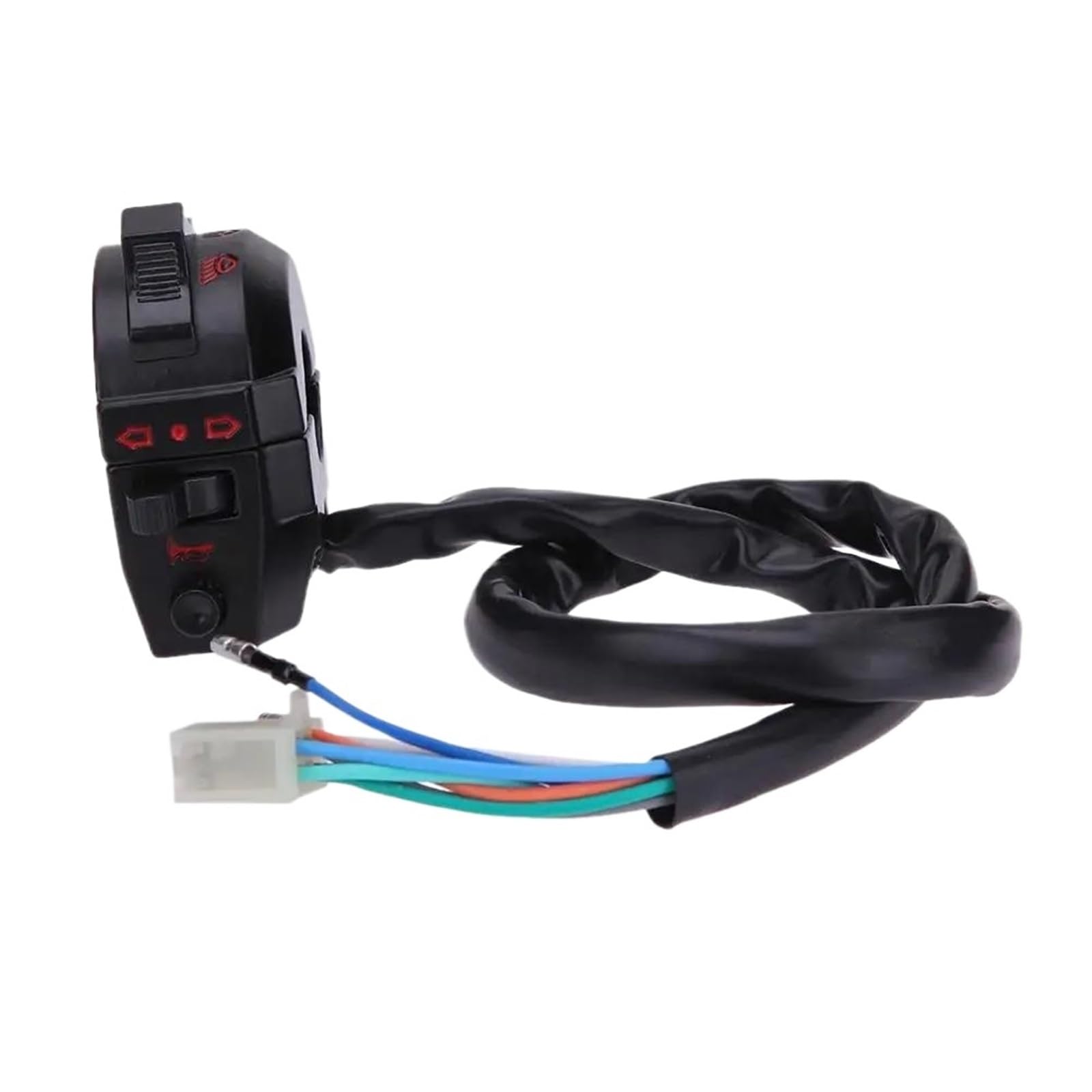 PPWIALL Motorrad-Kontrollschalter Motorrad Motorrad ATV Lenker Linke Seite Control Schalter High/Low Strahl Licht Blinker Horn Schalter Für XL XR Motorrad lichtschalter-Controller von PPWIALL