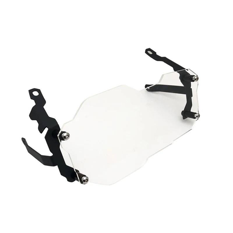 PPWIALL Motorrad Schutzzubehör Für R1200GS R1250GS LC ADV 2013-2022 Transparente Motorrad-Scheinwerferschutz-Schutzabdeckung Scheinwerfer Gitter von PPWIALL