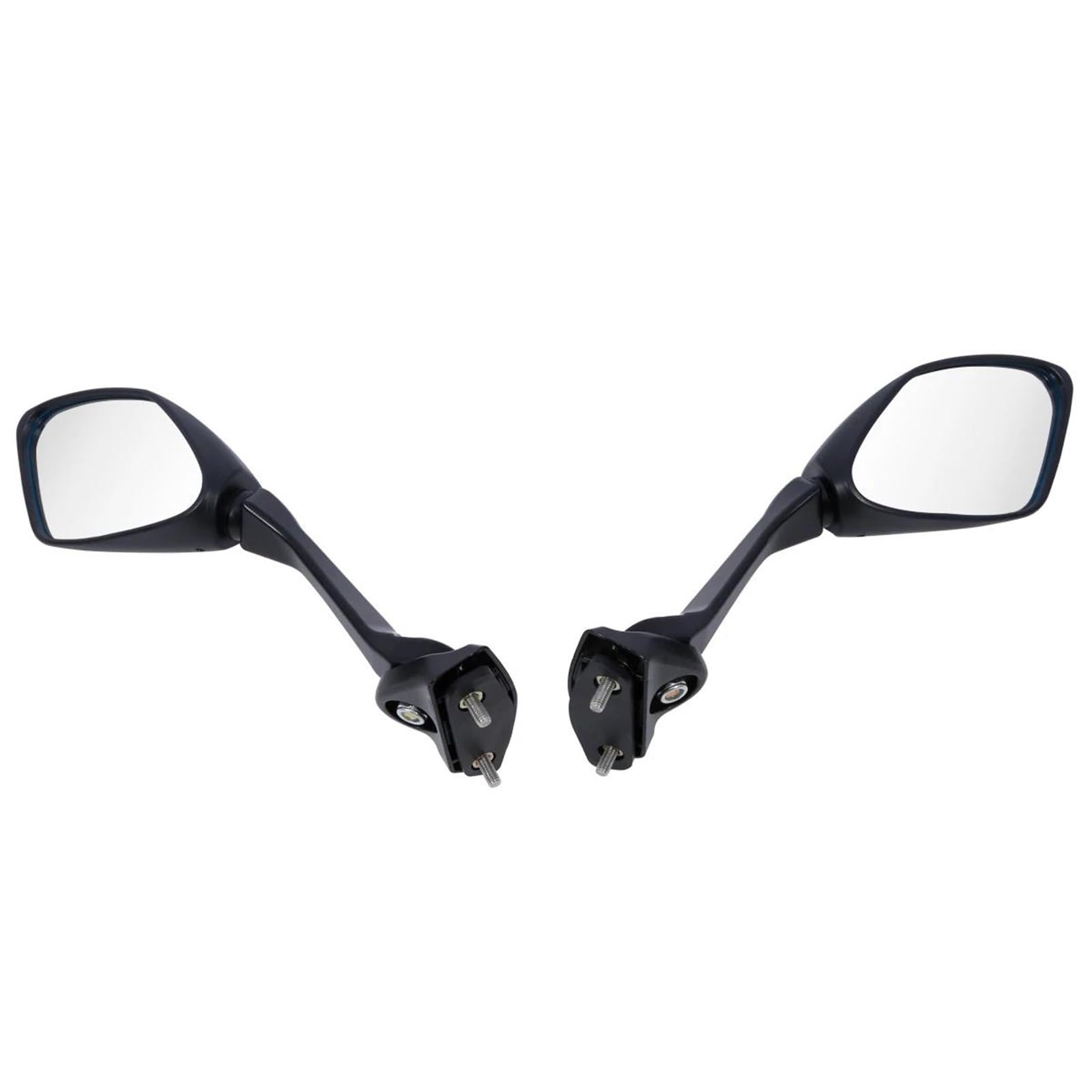 PPWIALL Motorrad Seitenspiegel Kit Motorrad Links Und Rechts Schwarz Rückspiegel Für Suzuki Für GSX250R 2018 2019 2020 2021 Drehbarer Motorrad Rückspiegel von PPWIALL