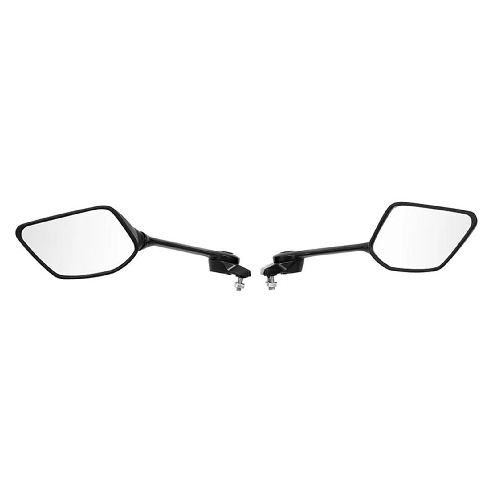 PPWIALL Motorrad Seitenspiegel Kit Motorrad-Rückspiegel Für Ya&ma&ha Für R7 2022–2024 Drehbarer Motorrad Rückspiegel von PPWIALL